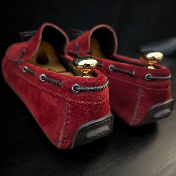 Ermenegildo Zegna Suede Loafers Driving Shoes size 11 main image 8